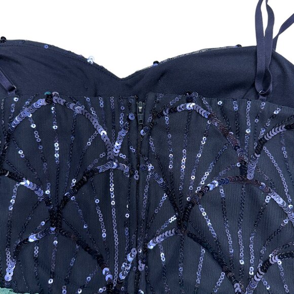 Deb Sequins and Glitter Mini Dress (11) - Picture 8 of 10